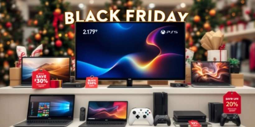 Elektronikangebote während des Black Friday Sales bei Best Buy.