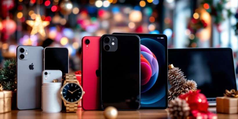 Verschiedene Apple Produkte im Black Friday Angebot.