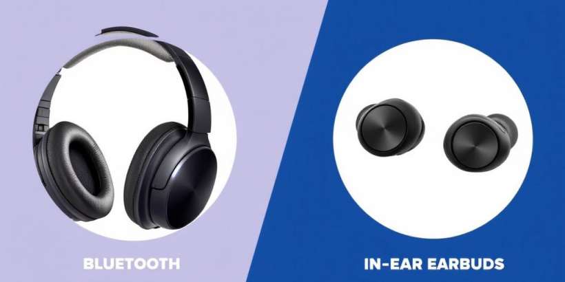Bluetooth Over-Ear und In-Ear Kopfhörer im Vergleich.