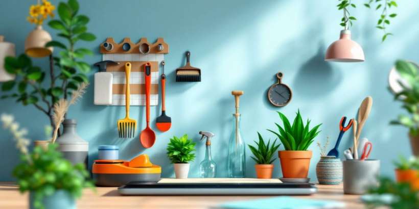 Fotografie des OBI Online-Shops mit verschiedenen Produkten.