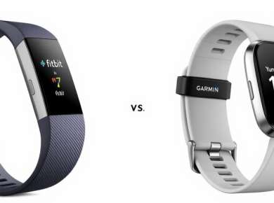 Fitbit und Garmin Fitness-Tracker im Vergleich.