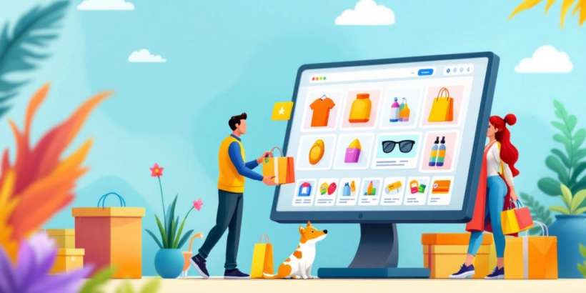 dm Online-Shop mit ansprechenden Produkten und einfacher Navigation.