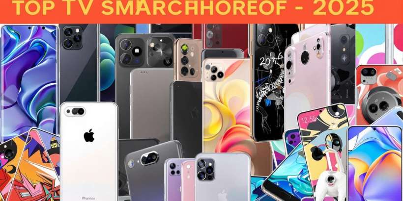 Die besten Smartphones des Jahres 2025 in einer Collage.