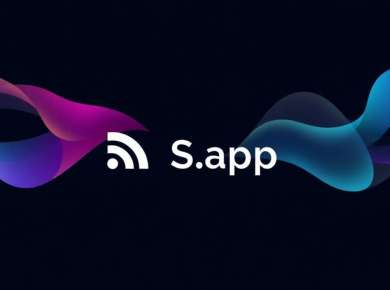 RSS.app Logo mit Feed-Symbolen.